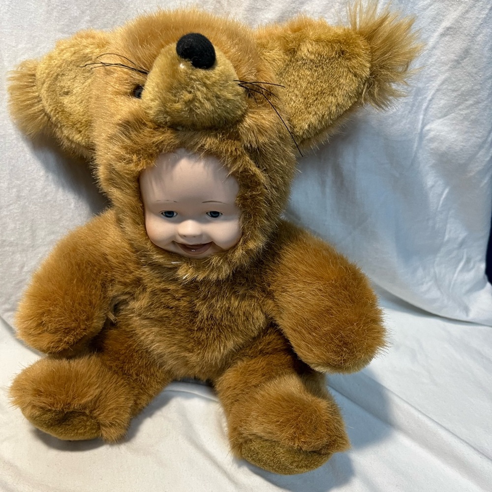Brown Plush‎ Fox Anne Geddes Doll